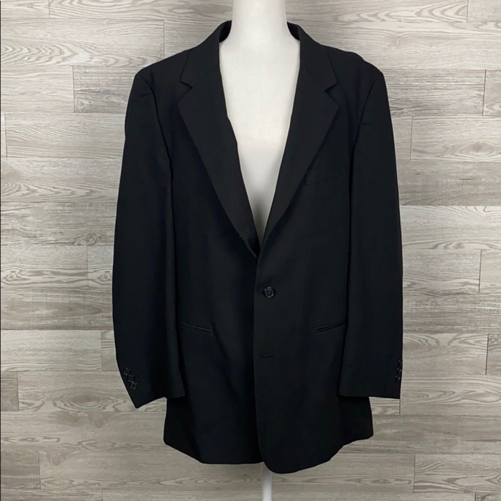 Reunion Black 3 Btn Mens Sport Coat Blazer